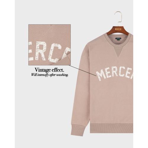 Mercer Sweater - Trui Zand unisex (Mercer Logo Sweat MEAP261010 - Mercer Logo Sweat MEAP261010) - Rigi
