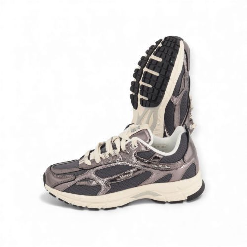 Mercer The Re-Run Cracked ME253004 dames sneaker in brons/blauw. Mercer The Re-Run Cracked ME253004 dames sneaker in brons/blauw.