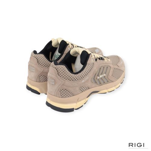 Mercer Re-Run Evo Nubuck sneaker in zand nubuck, mesh voor heren. Mercer Re-Run Evo Nubuck sneaker in zand nubuck, mesh voor heren.