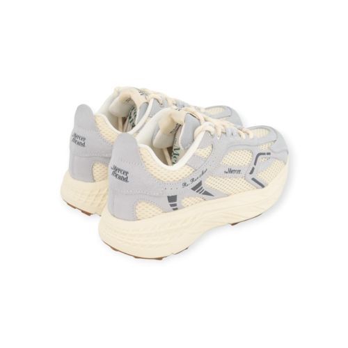 Mercer The Re-Run Max sneaker in wit ice met grijs/ blauw voor dames. 