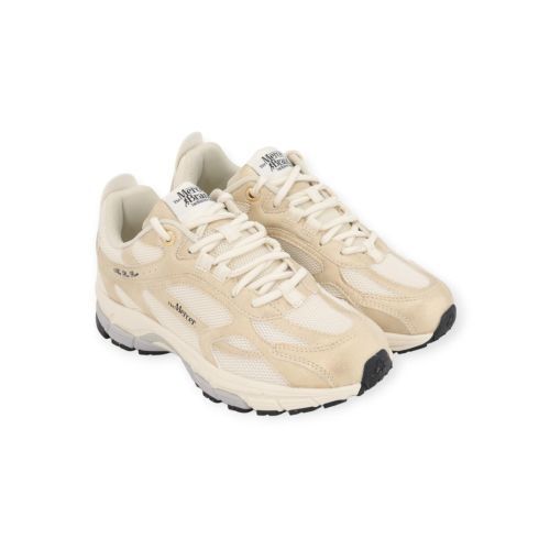 Mercer The Re-Run Metallic sneaker in goud voor dames. 