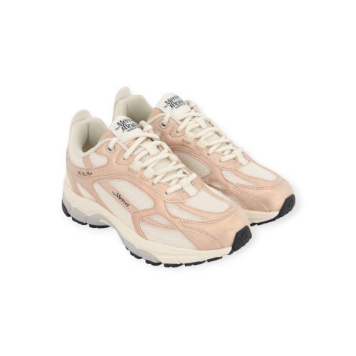 Mercer The Re-Run Metallic sneaker in roze pink voor dames. 