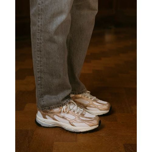 Mercer The Re-Run Metallic sneaker in roze pink voor dames. 