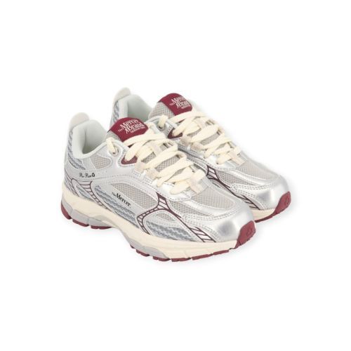 Mercer The Re-Run Twin mesh  in grijs / rood voor dames. 