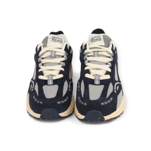 Mercer The Re-Run Vintage ME253012 heren sneaker in blauw/grijs. Mercer The Re-Run Vintage ME253012 heren sneaker in blauw/grijs.