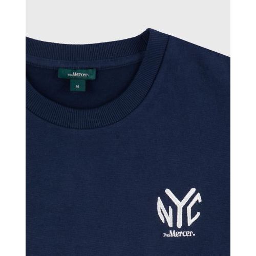 Mercer T-shirt Blauw unisex (The Subway Tee MEAP261004 - The Subway Tee MEAP261004) - Rigi