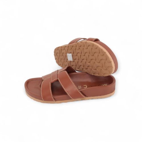 Mosaic Slipper - Muiltje  Cognac dames (Dune - Dune) - Rigi