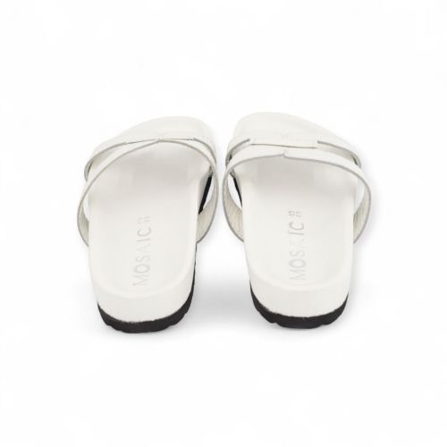 Mosaic Slipper - Muiltje  Wit dames (Dune - Dune) - Rigi