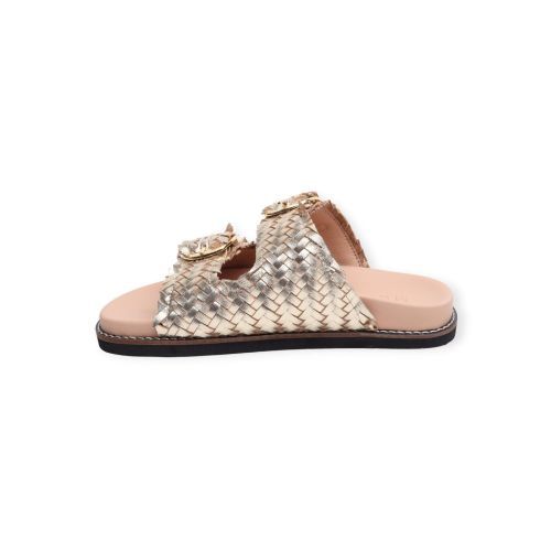 Mosaic Slipper - Muil Goud dames (Knot - Knot) - Rigi Mosaic Slipper - Muil Goud dames (Knot - Knot) - Rigi