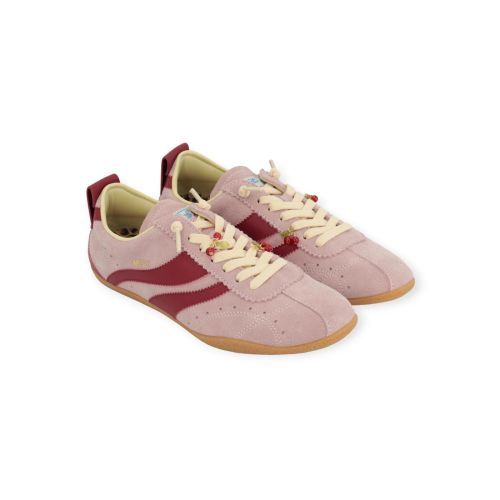 Mrp Maripe Runaway dames sneaker in het roze suede leer. Mrp Maripe Runaway dames sneaker in het roze suede leer.