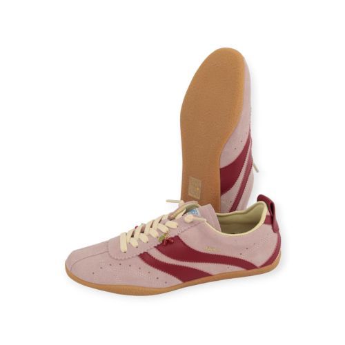 Mrp Maripe Runaway dames sneaker in het roze suede leer. Mrp Maripe Runaway dames sneaker in het roze suede leer.