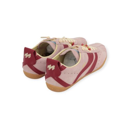 Mrp Maripe Runaway dames sneaker in het roze suede leer. Mrp Maripe Runaway dames sneaker in het roze suede leer.