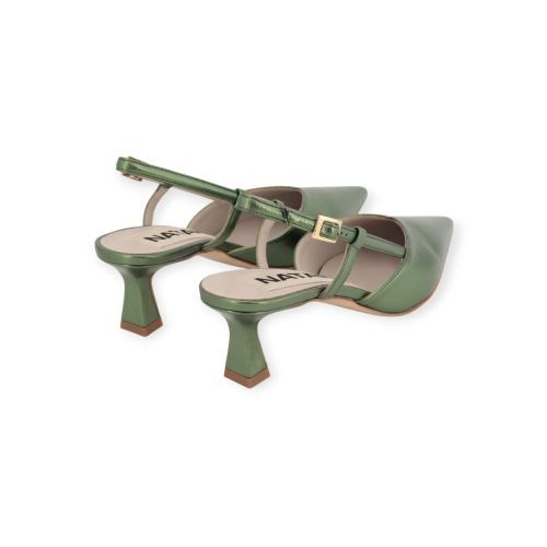 Natan N4108 pump in groen shining leer voor dames. 