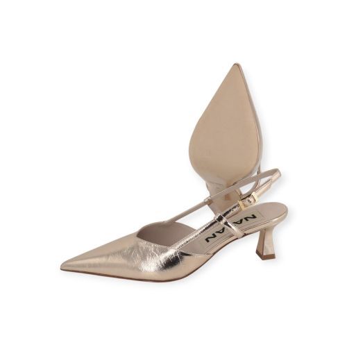 Natan N4108 pump in platino (goud) shining leer voor dames. Natan N4108 pump in platino (goud) shining leer voor dames.