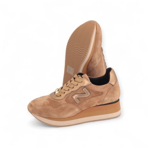 Nathan-Baume Sneaker Camel dames (252-NS31-02 - 252-NS31-02) - Rigi
