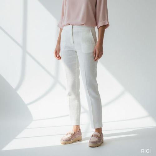 Nathan-Baume Mocassin in roze suede met roze leer voor dames.