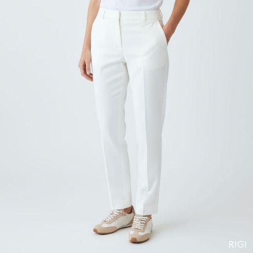 Nathan-Baume dames sneaker in het wit met beige suede. Nathan-Baume dames sneaker in het wit met beige suede.