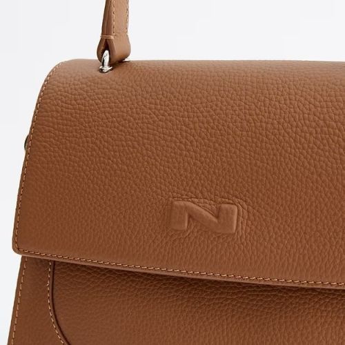 Nathan-Baume Cross body Cognac dames (Charlene Crossbody Bag With Flap N252 17 - Charlene Crossbody Bag With Fl) - Rigi