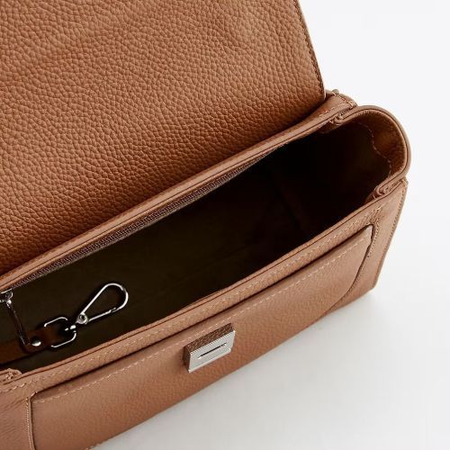 Nathan-Baume Charlene handtas voor dames in cognac leer. 