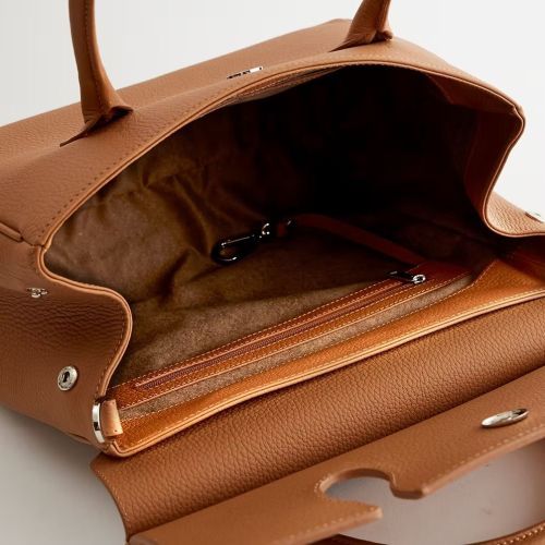 Nathan-Baume Clara handtas voor dames in cognac leer. 