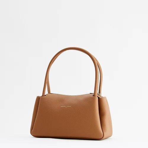 Nathan-Baume Hand- en schoudertas Cognac dames (Clio Zipped Tote Bag N252 32-04 - Clio Zipped Tote Bag N252 32-0) - Rigi