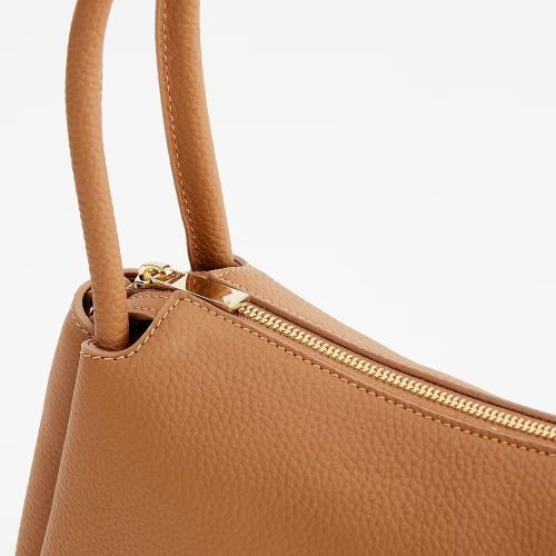 Nathan-Baume Hand- en schoudertas Cognac dames (Clio Zipped Tote Bag N252 32-04 - Clio Zipped Tote Bag N252 32-0) - Rigi