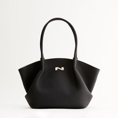 Nathan-Baume Hand- en schoudertas Zwart