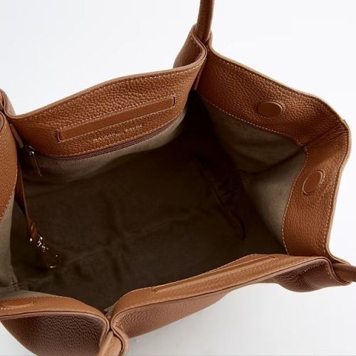 Nathan-Baume Hand- en schoudertas Cognac dames (Galatee Tote Bag N261-32-03 - Galatee Tote Bag N261-32-03) - Rigi
