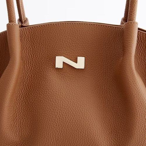 Nathan-Baume Hand- en schoudertas Cognac dames (Galatee Tote Bag N261-32-03 - Galatee Tote Bag N261-32-03) - Rigi