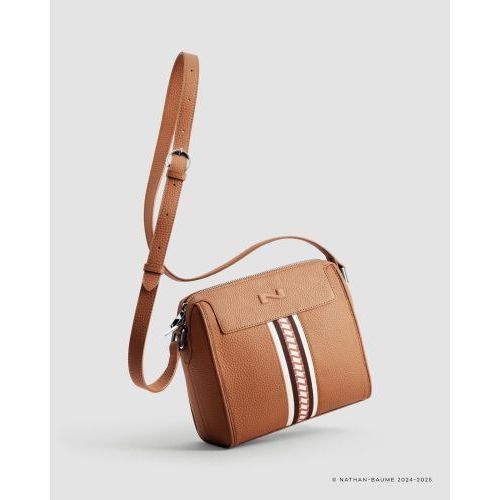 Nathan-Baume Cross body Cognac dames (N242-28-03 Jeane Crossbody Bowling - N242-28-03 Jeane Crossbody Bow) - Rigi