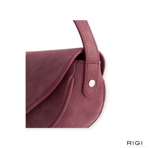 Nathan-Baume Crossbody Sunny City in bordeaux suède voor dames. Nathan-Baume Crossbody Sunny City in bordeaux suède voor dames.