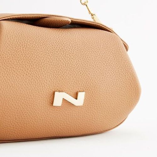 Nathan-Baume Hand- en schoudertas Cognac dames (Thalie Small Pouch Bag N261-32-02 - Thalie Small Pouch Bag N261-32) - Rigi