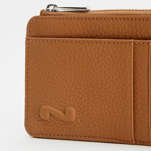Nathan-Baume Portefeuille Cognac dames (Zipped Pouch and Card Holder 100217N - Zipped Pouch and Card Holder 1) - Rigi