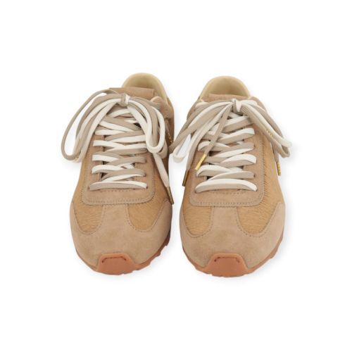 Nubikk Billy Lou sneaker in beige ‘oak’ pony voor dames. 
