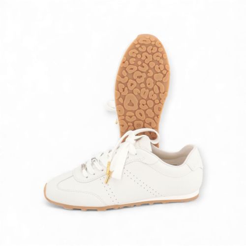 Nubikk Billy Lou dames sneaker in wit leer. Nubikk Billy Lou dames sneaker in wit leer.