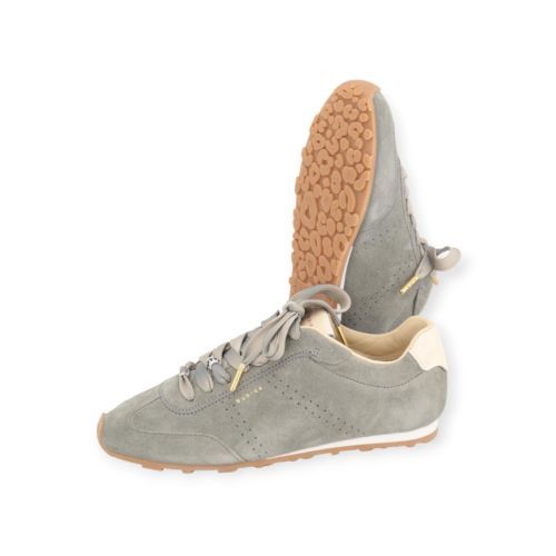 Nubikk Billy Lou sneaker in zacht blauw suède voor dames.