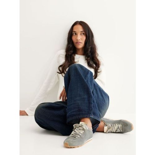 Nubikk Billy Lou sneaker in zacht blauw suède voor dames. Nubikk Billy Lou sneaker in zacht blauw suède voor dames.