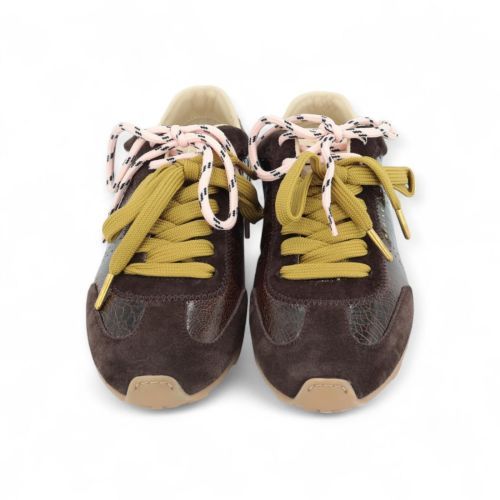 Nubikk Billy Lou dames sneaker bruin.