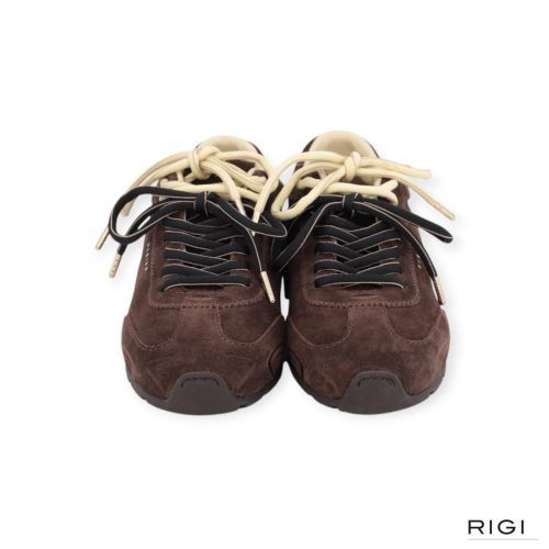 Nubikk Billy Lou II sneaker voor dames in bruin suède. Nubikk Billy Lou II sneaker voor dames in bruin suède.