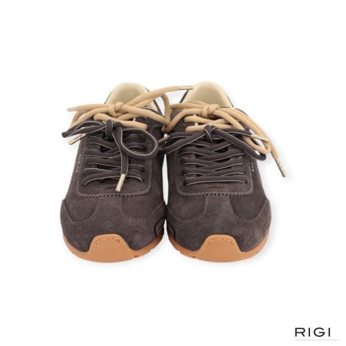 Nubikk Billy Lou II sneaker voor dames in grijs suède. Nubikk Billy Lou II sneaker voor dames in grijs suède.