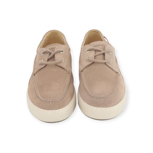 Nubikk Jiro Yacht mocassin in beige suède voor heren.