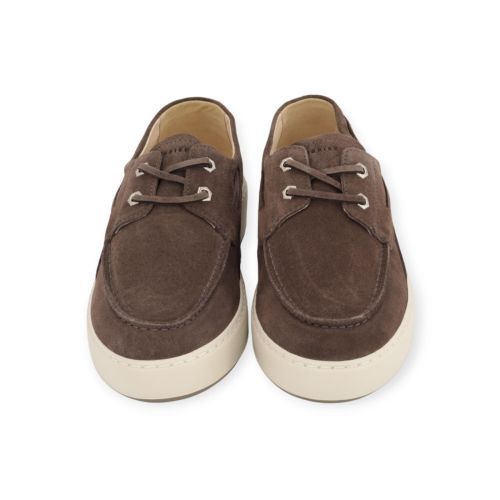 Nubikk Jiro Yacht mocassin in bruin suède voor heren. 