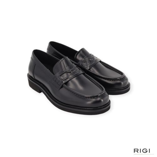 Nubikk Jones Gatsby heren mocassin in zwart leer. Nubikk Jones Gatsby heren mocassin in zwart leer.