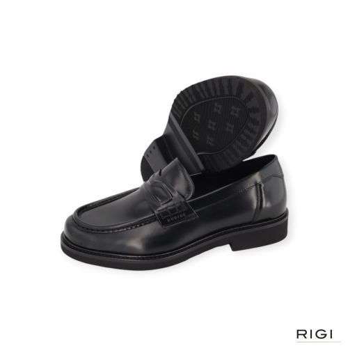 Nubikk Jones Gatsby heren mocassin in zwart leer. Nubikk Jones Gatsby heren mocassin in zwart leer.