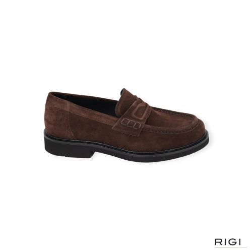 Nubikk Mocassins - Loafers Donker Bruin