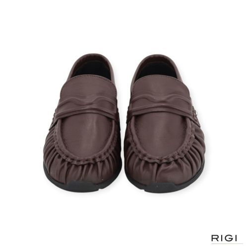 Nubikk Riley Mio mocassin voor dames in bordeaux leer.
