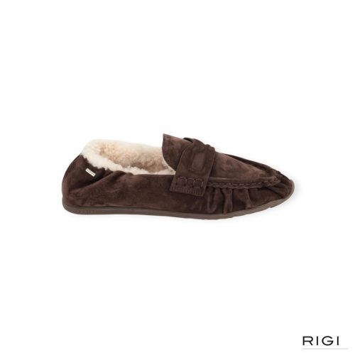 Nubikk Mocassins - Loafers Donker Bruin