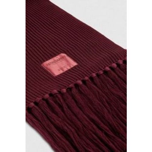 Patrizia Pepe Sjaal Bordeaux dames (2F0049/K070/M496 Sciarpa Scarf - 2F0049/K070/M496 Sciarpa Scarf) - Rigi