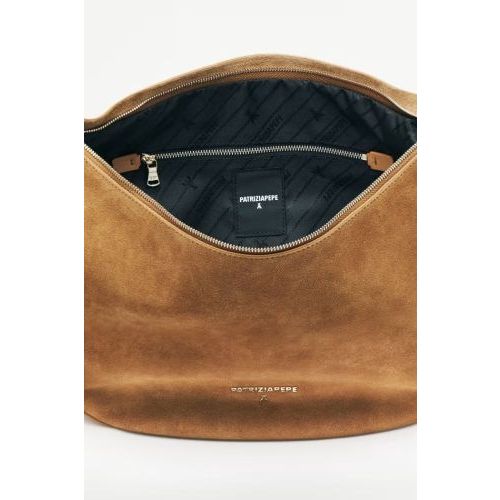 Patrizia Pepe Hand- en schoudertas Camel dames (New Moon 8B0278/L152-B768 - New Moon 8B0278/L152-B768) - Rigi