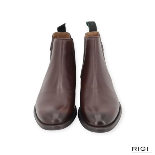 Paul Smith PS Augustus M2S-AUG02-TLEA enkellaars in bruin leer voor heren. Paul Smith PS Augustus M2S-AUG02-TLEA enkellaars in bruin leer voor heren.